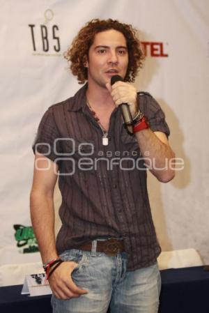 ESPECTÁCULOS . CANTAUTOR ESPAÑOL DAVID BISBAL