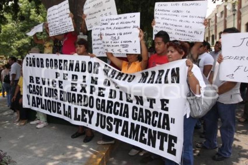 MANIFESTACIÓN CASO LUIS EDUARDO GARCÍA GARCÍA