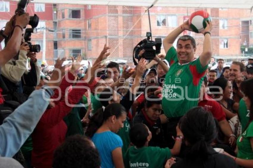 PARTIDO DE FÚTBOL. MONTERO. ZAVALA. AGUA SANTA