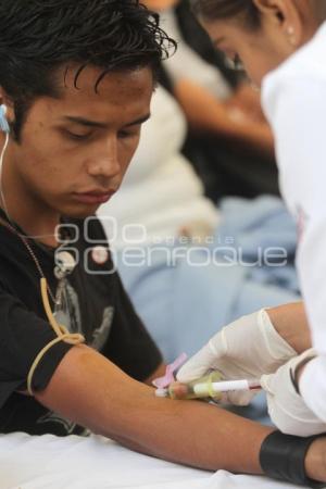 DONACION DE SANGRE  - ZOCALO PUEBLA