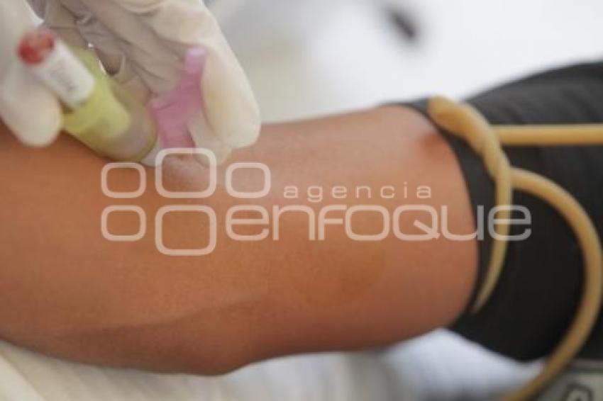 DONACION DE SANGRE - ZOCALO PUEBLA