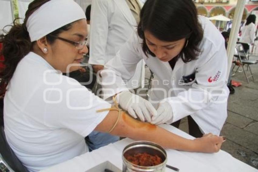 DONACION DE SANGRE  - ZOCALO PUEBLA