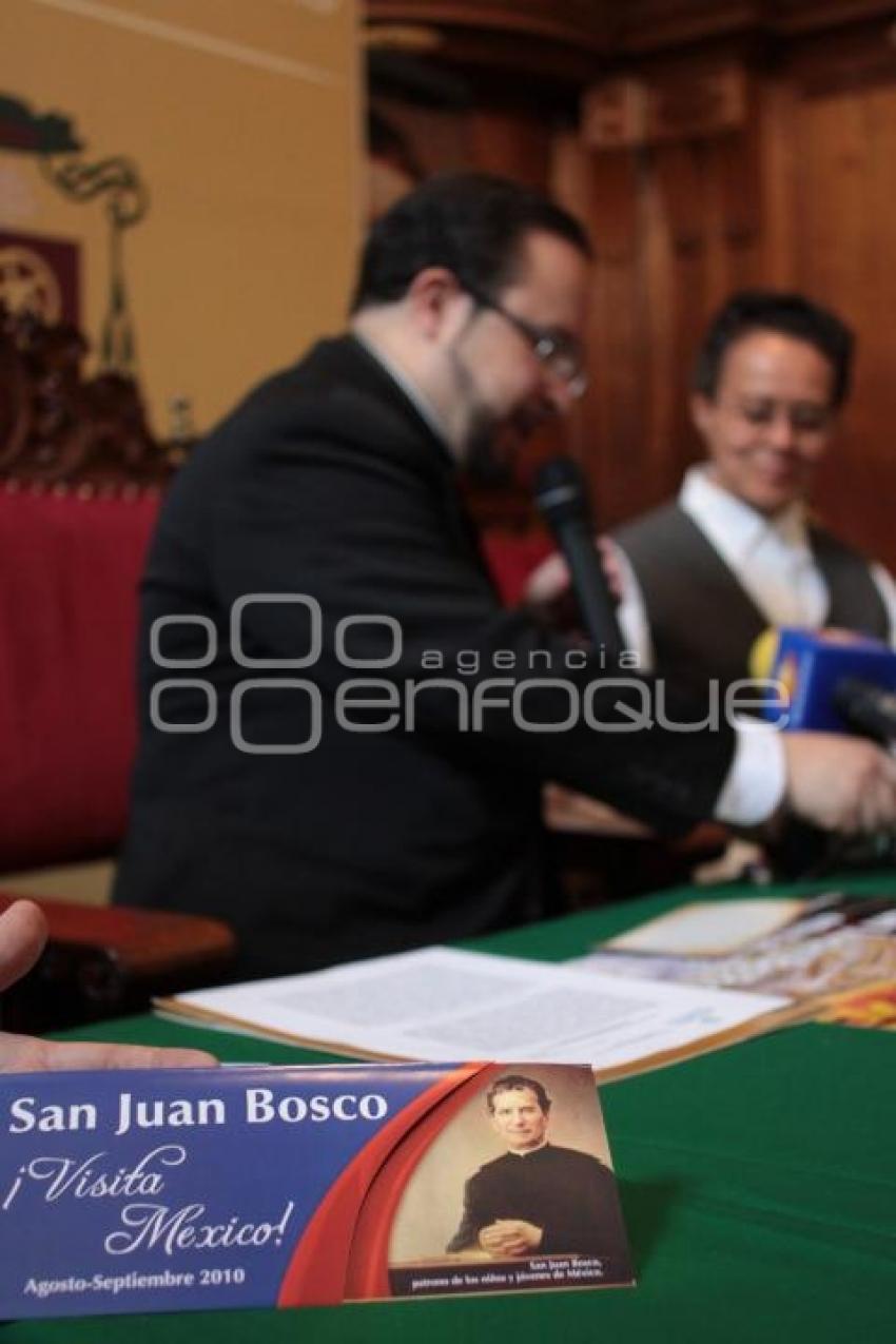 VISITA A MÉXICO. SAN JUAN BOSCO