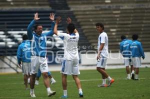 FÚTBOL . ENTRENAMIENTO PUEBLA FC