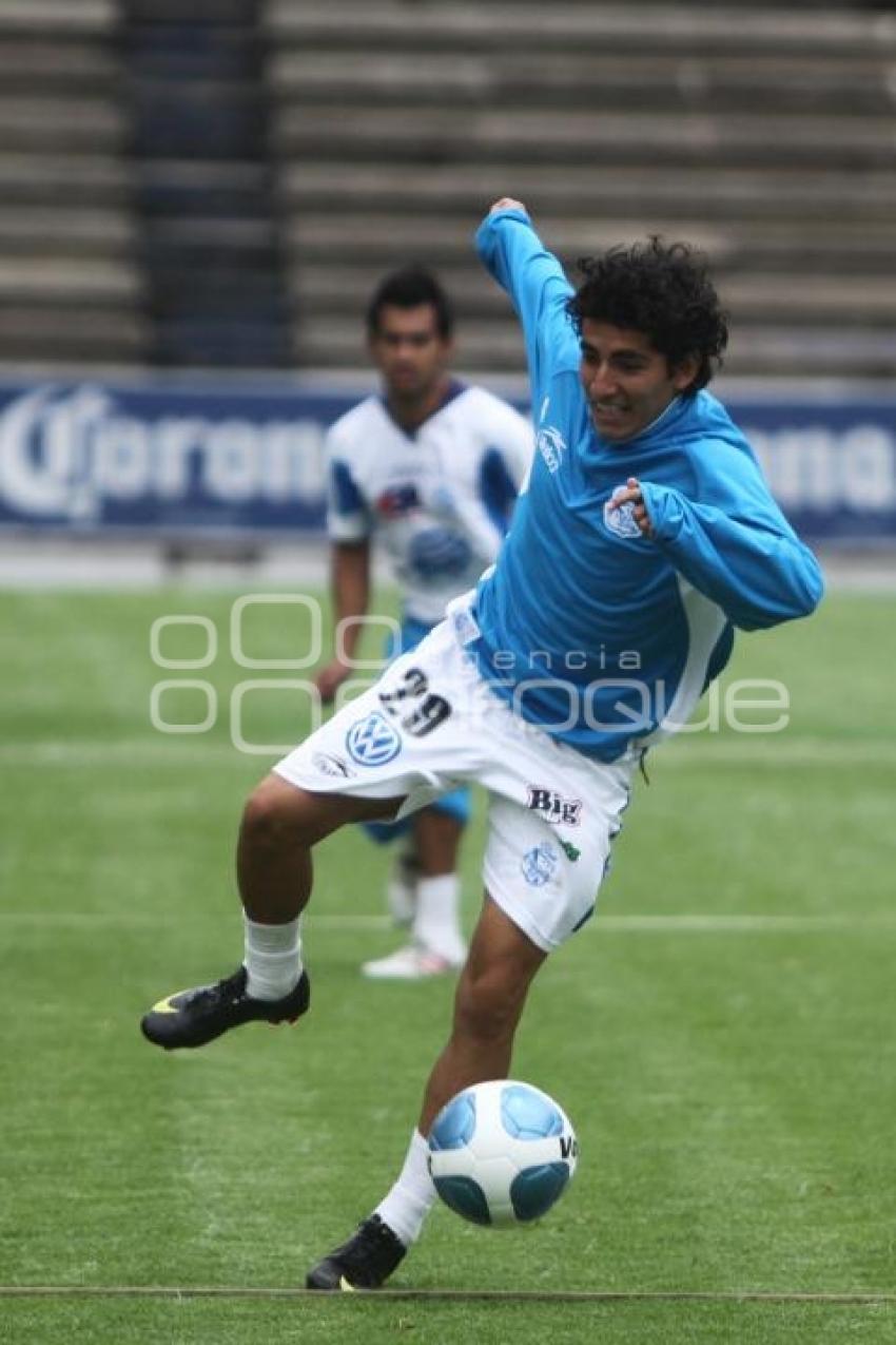 FÚTBOL . ENTRENAMIENTO PUEBLA FC