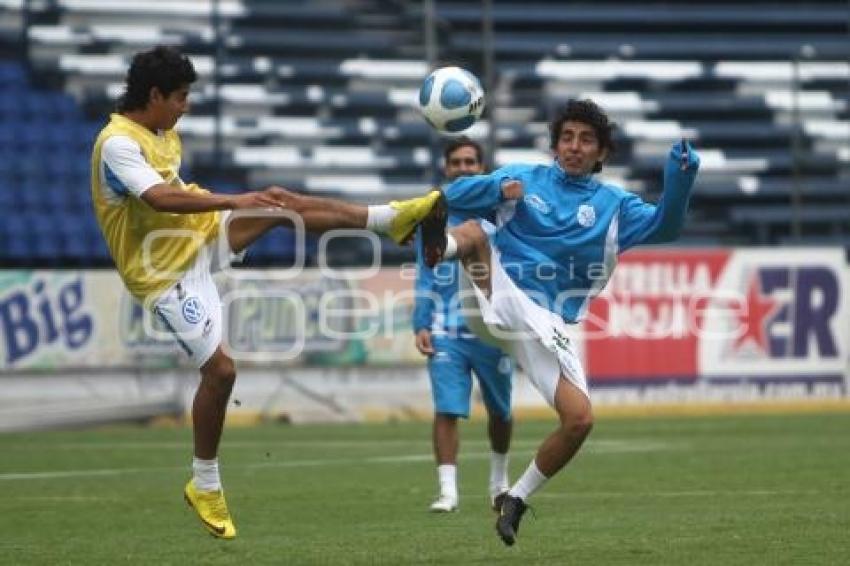 FÚTBOL . ENTRENAMIENTO PUEBLA FC