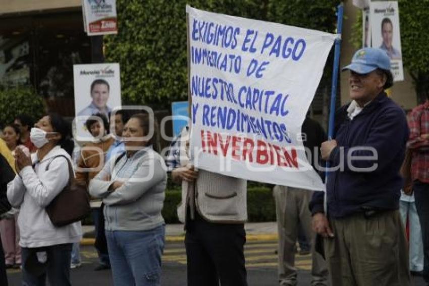 MANIFESTACIÓN DEFRAUDADOS . PGJ