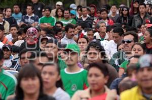 PARTIDO MÉXICO VS FRANCIA. PASEO BRAVO