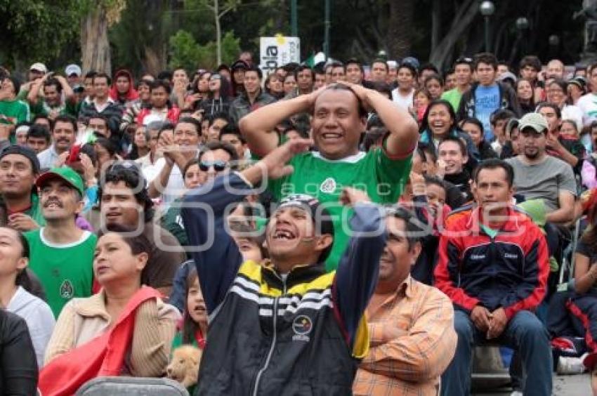 PARTIDO MÉXICO VS FRANCIA. PASEO BRAVO