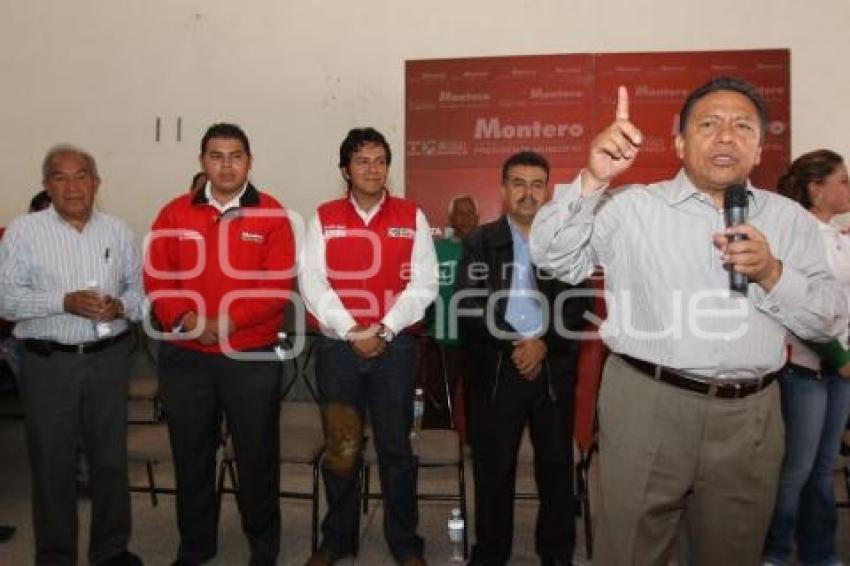 ELECCIONES MARIO MONTERO REUNIÓN AMALUCAN