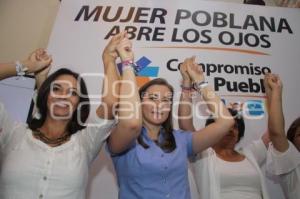 MUJER ABRE LOS OJOS - COMPROMISO POR PUEBLA