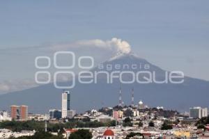 FUMAROLA VOLCAN POPOCATÉPETL