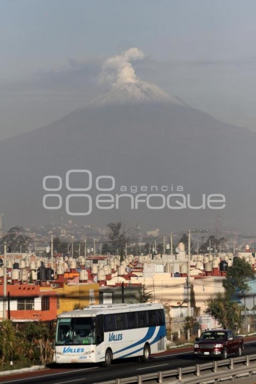 FUMAROLA VOLCAN POPOCATÉPETL