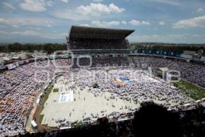 RAFAEL MORENO VALLE. CIERRE DE CAMPAÑA. ESTADIO CUAUHTÉMOC