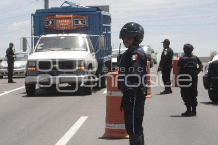 POLICÍA . OPERATIVO ANGELOPOLITANO