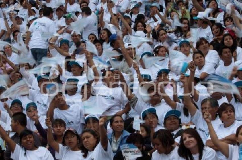 RAFAEL MORENO VALLE. CIERRE DE CAMPAÑA. ESTADIO CUAUHTÉMOC