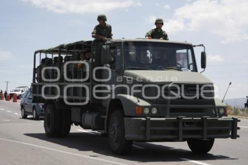 POLICÍA . OPERATIVO ANGELOPOLITANO