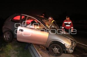 NOTA ROJA . ACCIDENTE EN AUTOPISTA