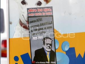 PROPAGANDA ELECTORAL. ANULA TU VOTO