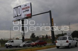 ESPECTACULAR . NO A LA VIOLENCIA