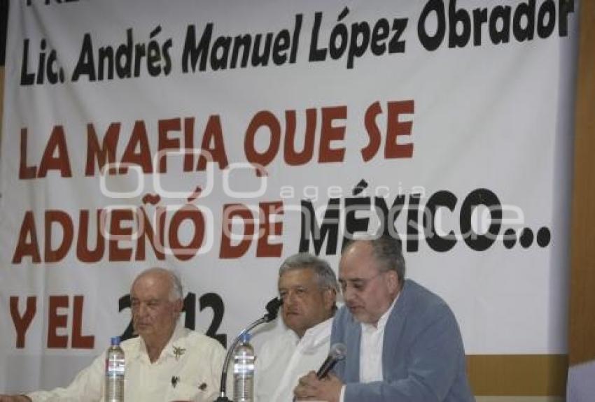 AMLO . PRESENTA LIBRO