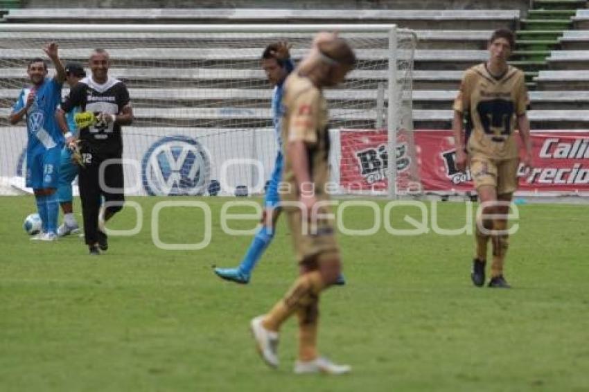 PUEBLA VS PUMAS. AMISTOSO