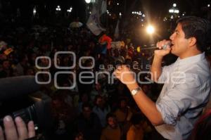 FESTEJO EDUARDO RIVERA - ZOCALO DE PUEBLA