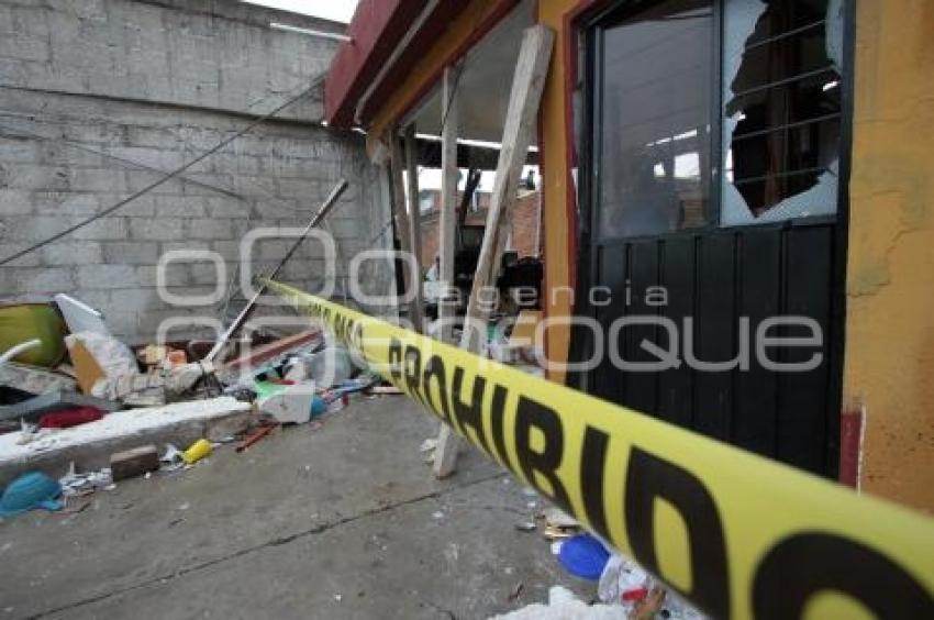 EXPLOSIÓN POR ACUMULACIÓN DE GAS