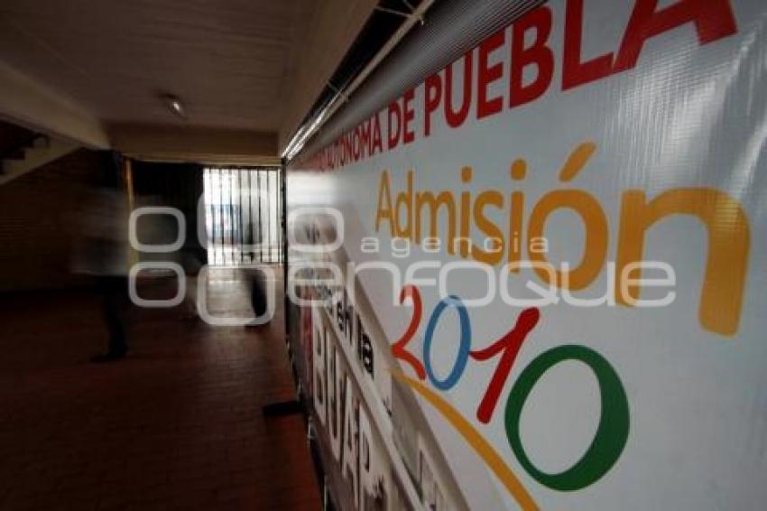 PROCESO DE ADMISIÓN. BUAP