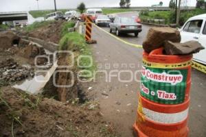 OBRAS CARRETERA PUEBLA - TLAXCALA