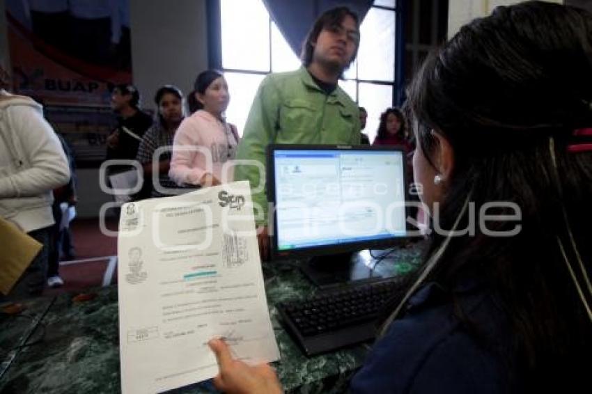 PROCESO DE ADMISIÓN. BUAP