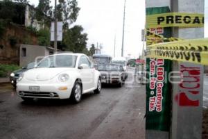 OBRAS CARRETERA PUEBLA - TLAXCALA