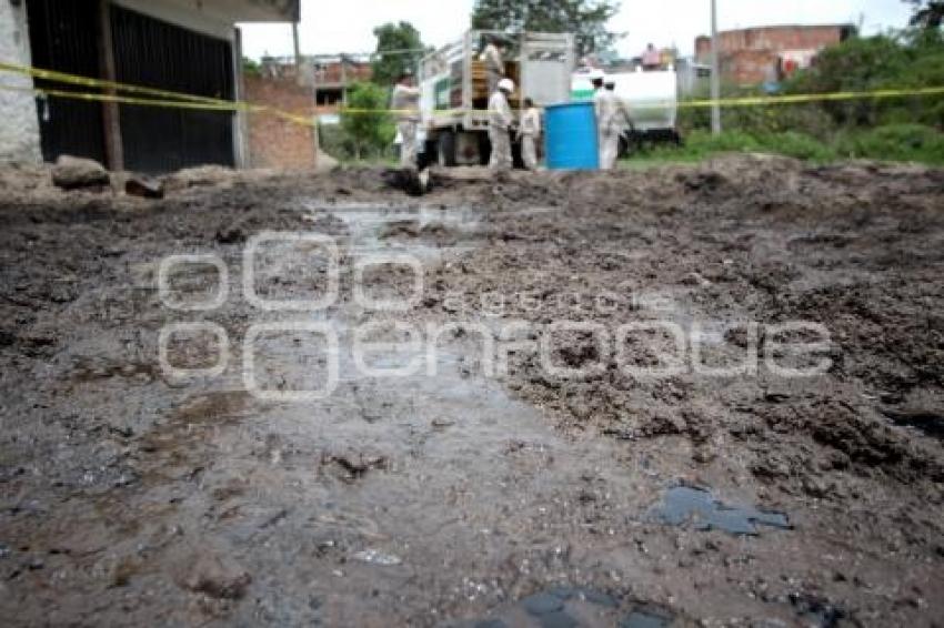 TRABAJOS VOLCADURA PIPA PEMEX