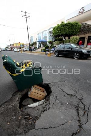 BACHE EN LA 21 SUR