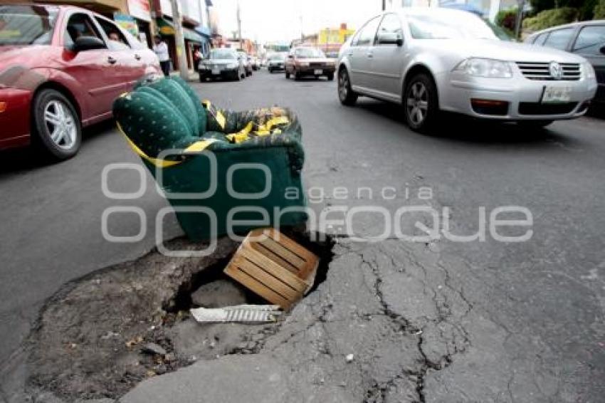 BACHE EN LA 21 SUR
