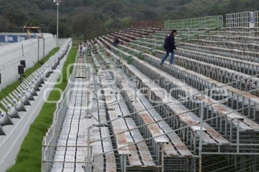 CALIFICACIÓN NASCAR. LLUVIA