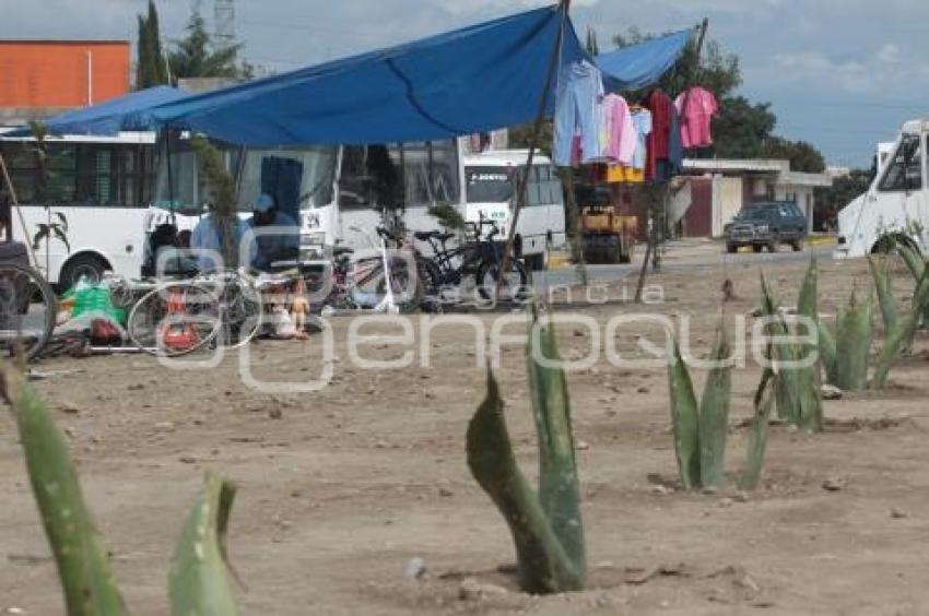 COMERCIANTES AMBULANTES. SAN DIEGO MANZANILLA