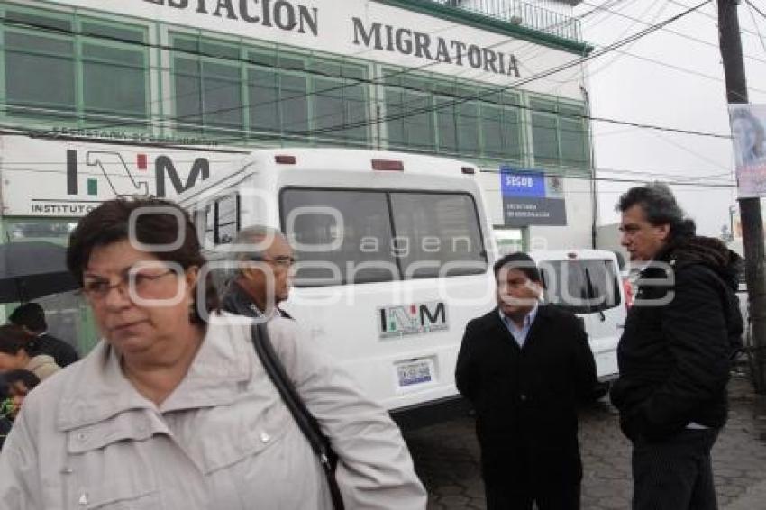 MIGRACIÓN . HUELGA DE HAMBRE