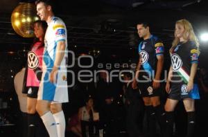 FÚTBOL . PUEBLA FC . UNIFORMES NUEVOS