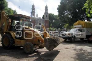 OBRAS EN EL PASEO BRAVO