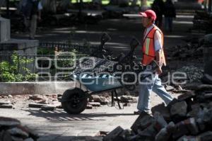 OBRAS EN EL PASEO BRAVO