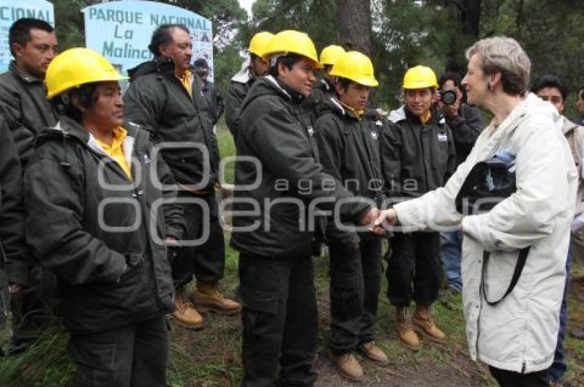 EMBAJADORA BRITANICA EN LA MALINCHE