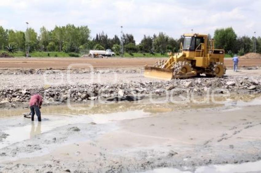 DESTRUCCIÓN LAGUNA PARQUE DEL ARTE