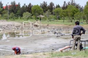 DESTRUCCIÓN LAGO PARQUE DEL ARTE