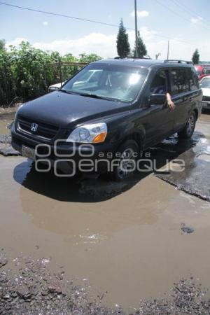 LLUVIAS . INUNDACIÓN LATERAL AUTOPISTA