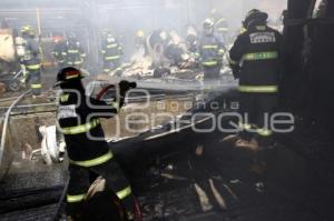 INCENDIO FÁBRICA TEXTIL