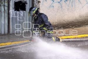 INCENDIO FÁBRICA TEXTIL