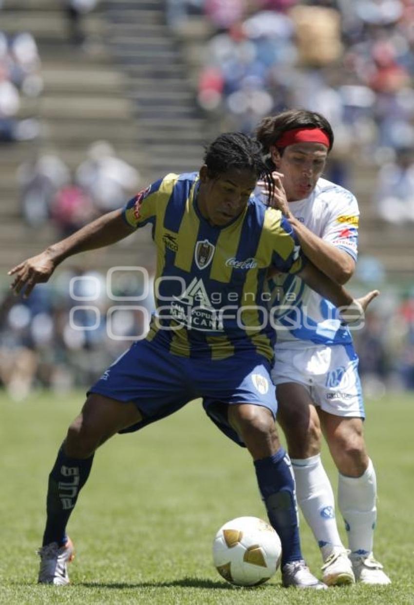 FÚTBOL . PUEBLA FC VS SAN LUIS