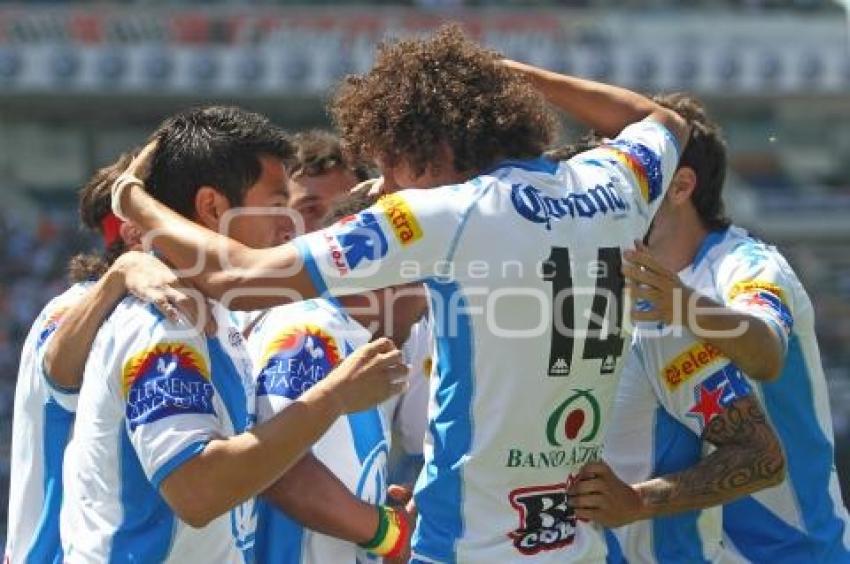 FÚTBOL . PUEBLA FC VS SAN LUIS