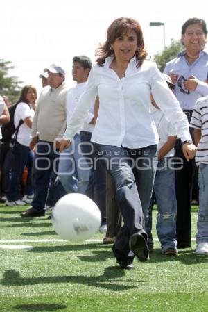 INAUGURACIÓN UNIDAD DEPORTIVA " LOMA BELLA"